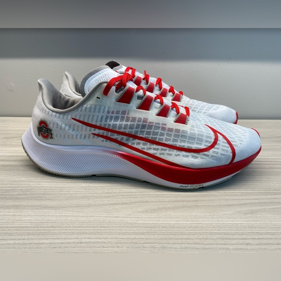 Nike Air Zoom Pegasus 37 Ohio State—Size 14 - Picture 2 of 12